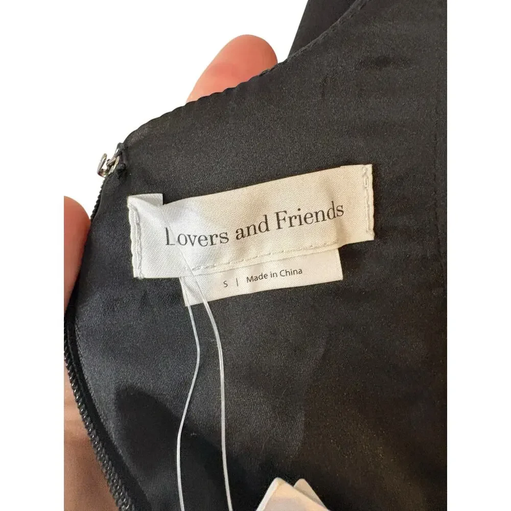 Lovers and Friends Sophie Gown Maxi Halter Formal Evening Gala Party Prom Small - Picture 9 of 10